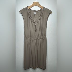 Old Navy Women’s Midi Sleeveless V-Neck Dress w/ Front tie & Buttons